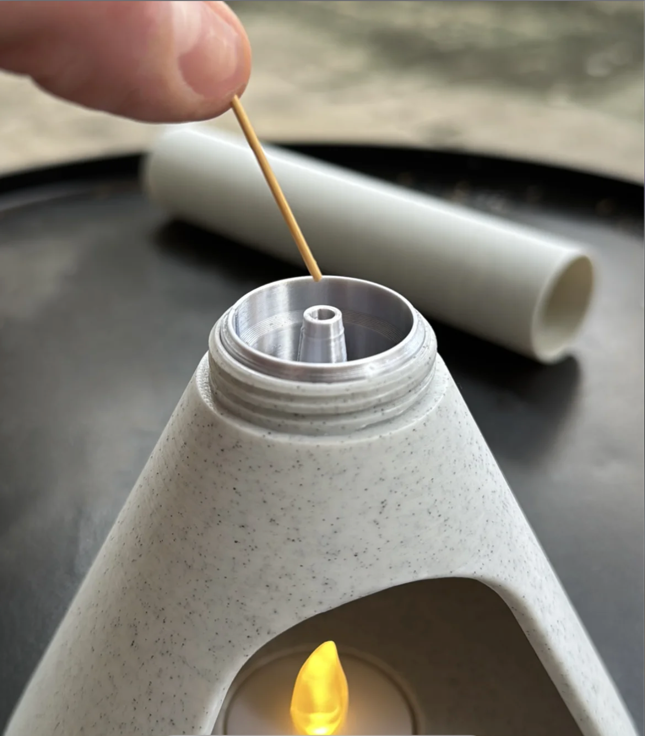 Brucia Incenso stampa 3D – Design Minimal e Atmosfera Suggestiva