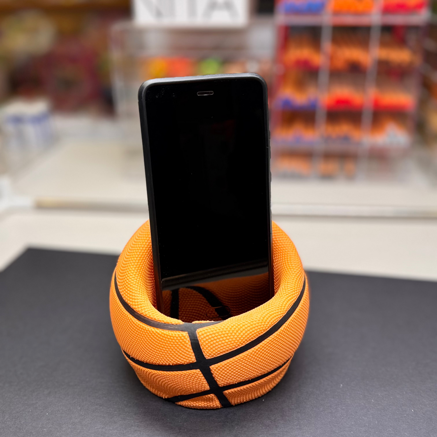 Porta Telefono a Forma di Palla da Basket – Stampa 3D