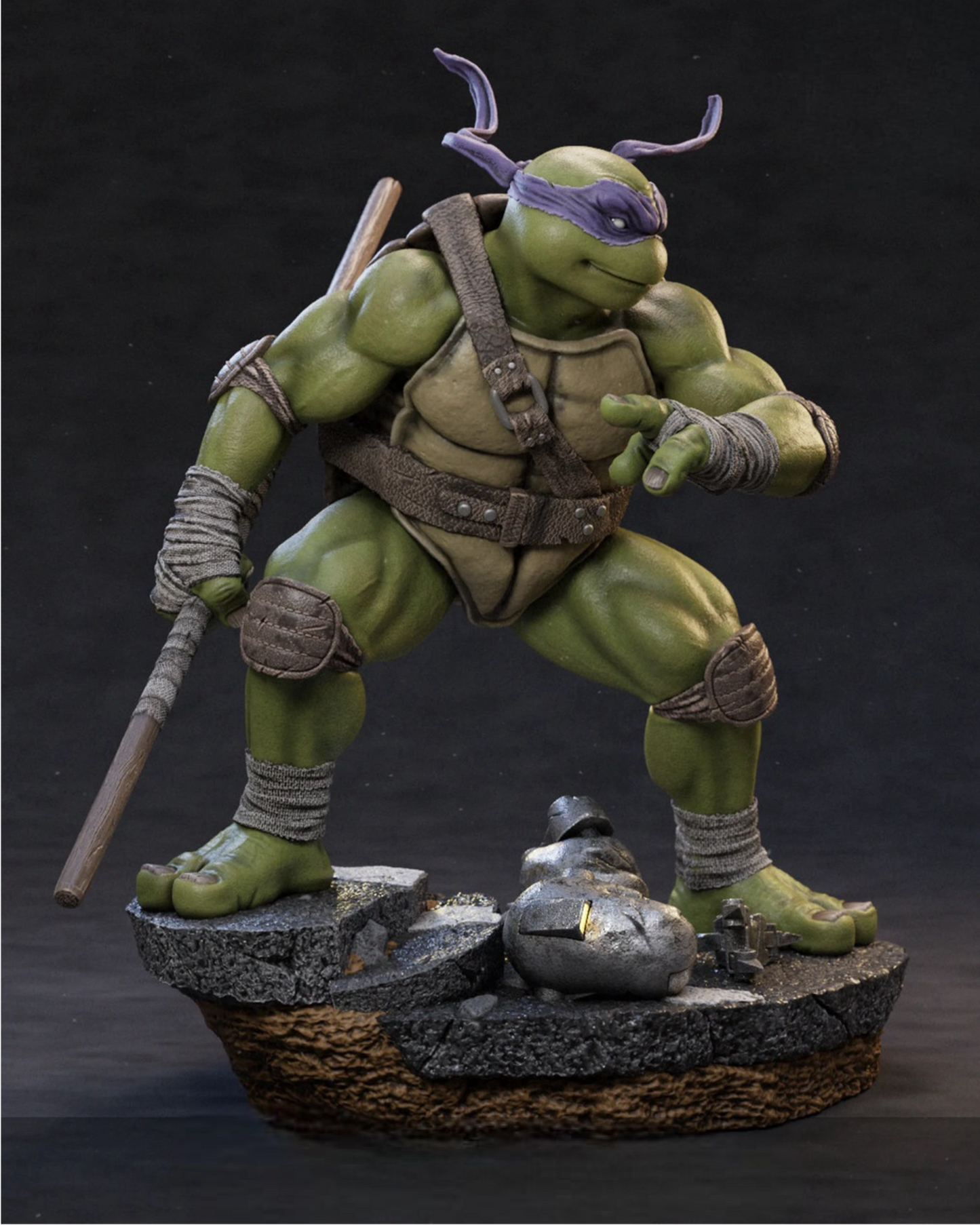 DONATELLO ACTION FIGURE STAMPA 3D