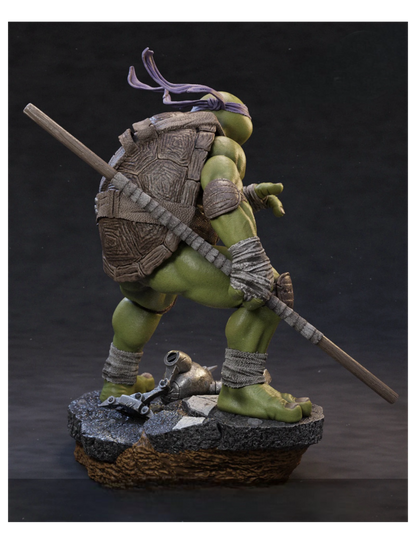 DONATELLO TARTARUGHE NIJA ACTION FIGURE STAMPA 3D