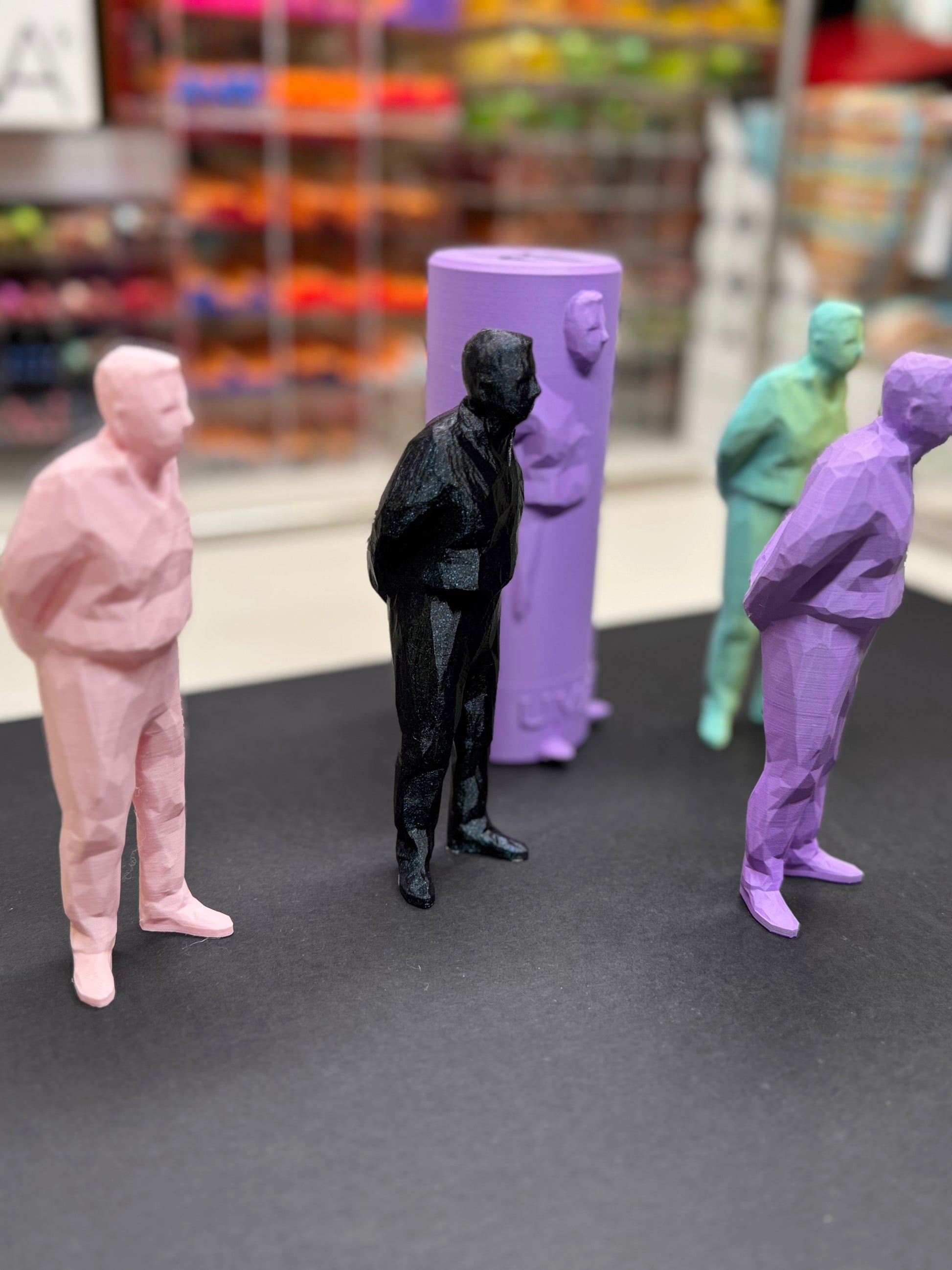 Umarell 3D  colore nero