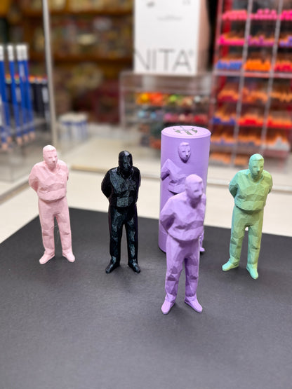 Umarell 3D  colore verde