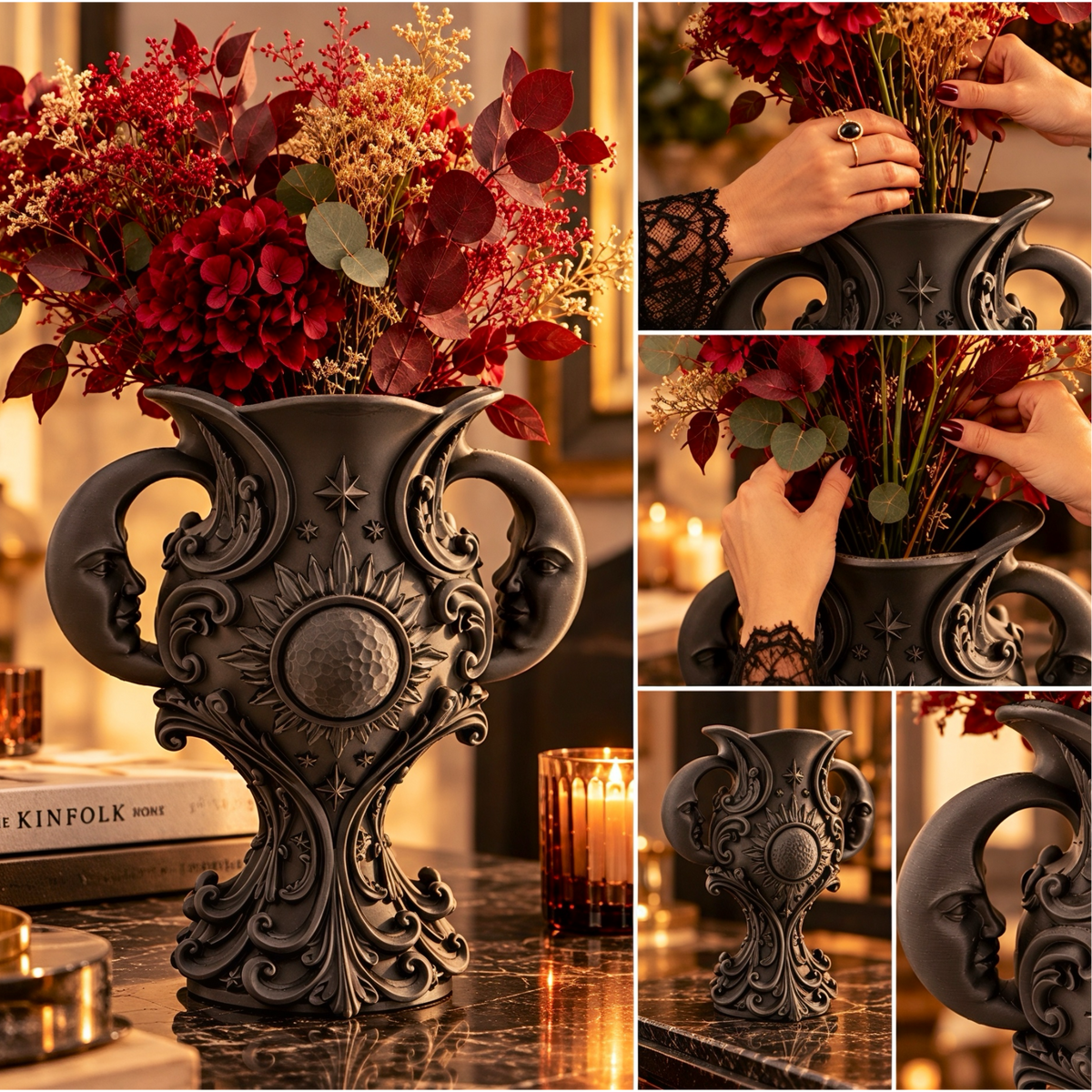 ECLISSI – Vaso portafiori celestiale